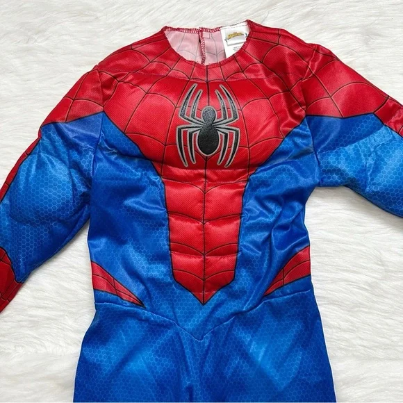 Marvel Spider Man Boys Toddler 6/7 Trick or Treat Halloween Costume - Picture 2 of 10